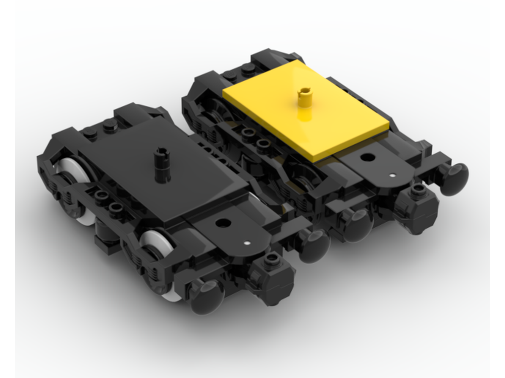 LEGO MOC-236193 Realistic Train Wheel Sets by TrainsAreAwesome ...