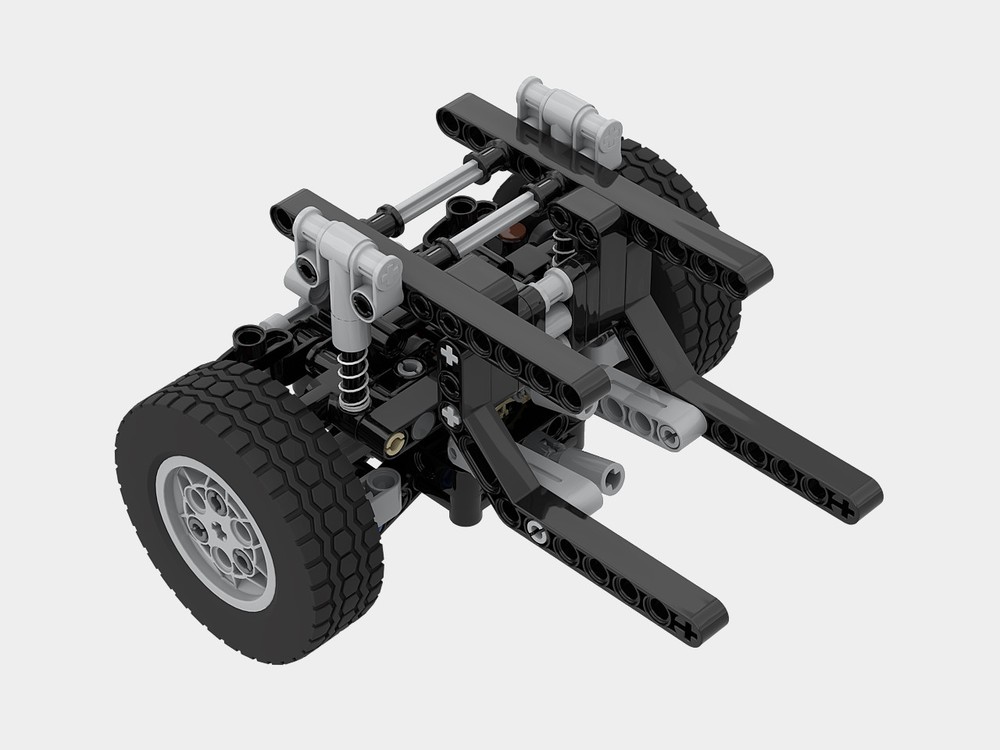 LEGO MOC-236196 11-Stud Motorized Front Axle (No Onboard Servo) by ...