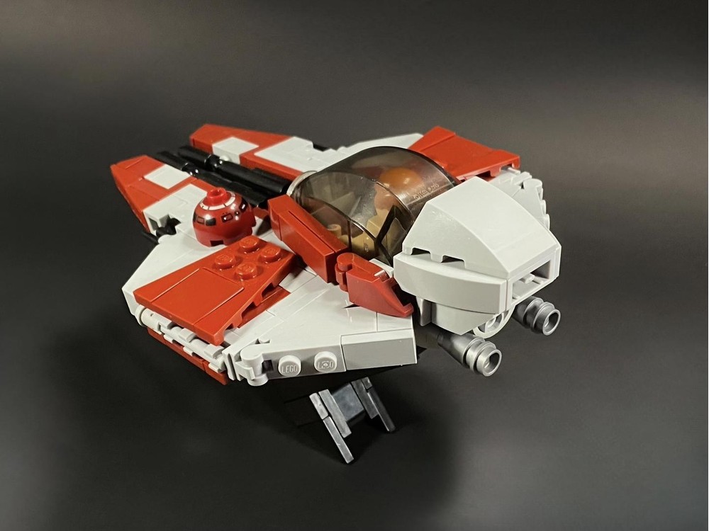 LEGO MOC Red Interceptor by classic_brix | Rebrickable - Build with LEGO