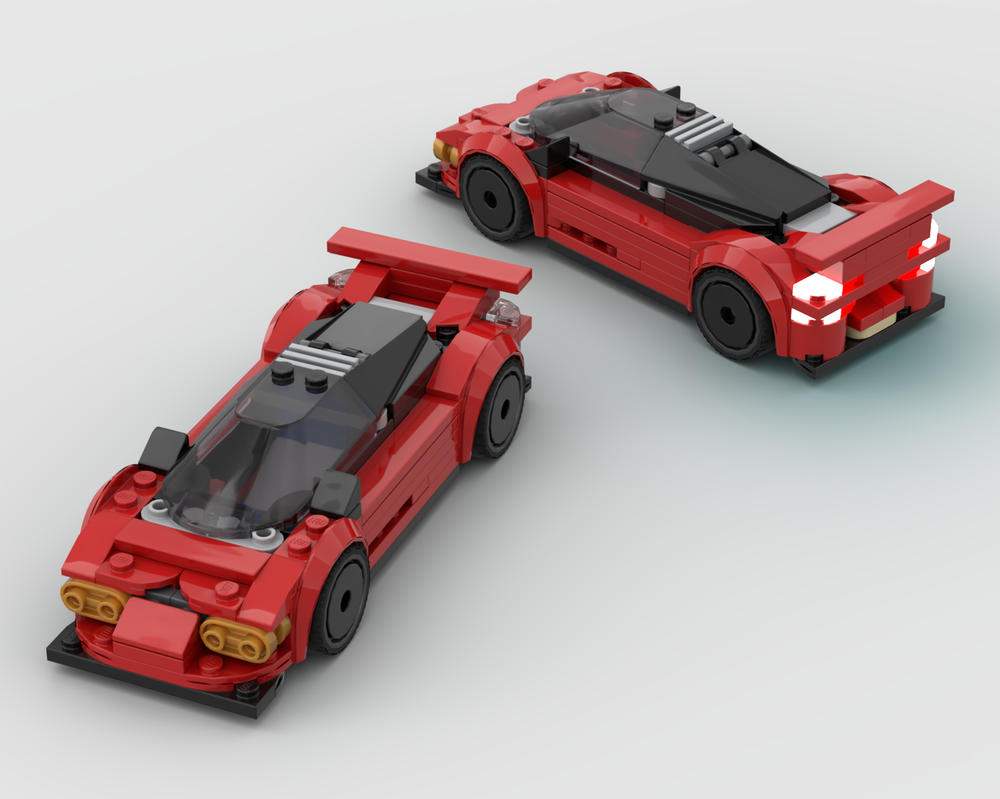 LEGO MOC-236235 Mid-Engined Supercar by Welsh Dynasty Builds ...