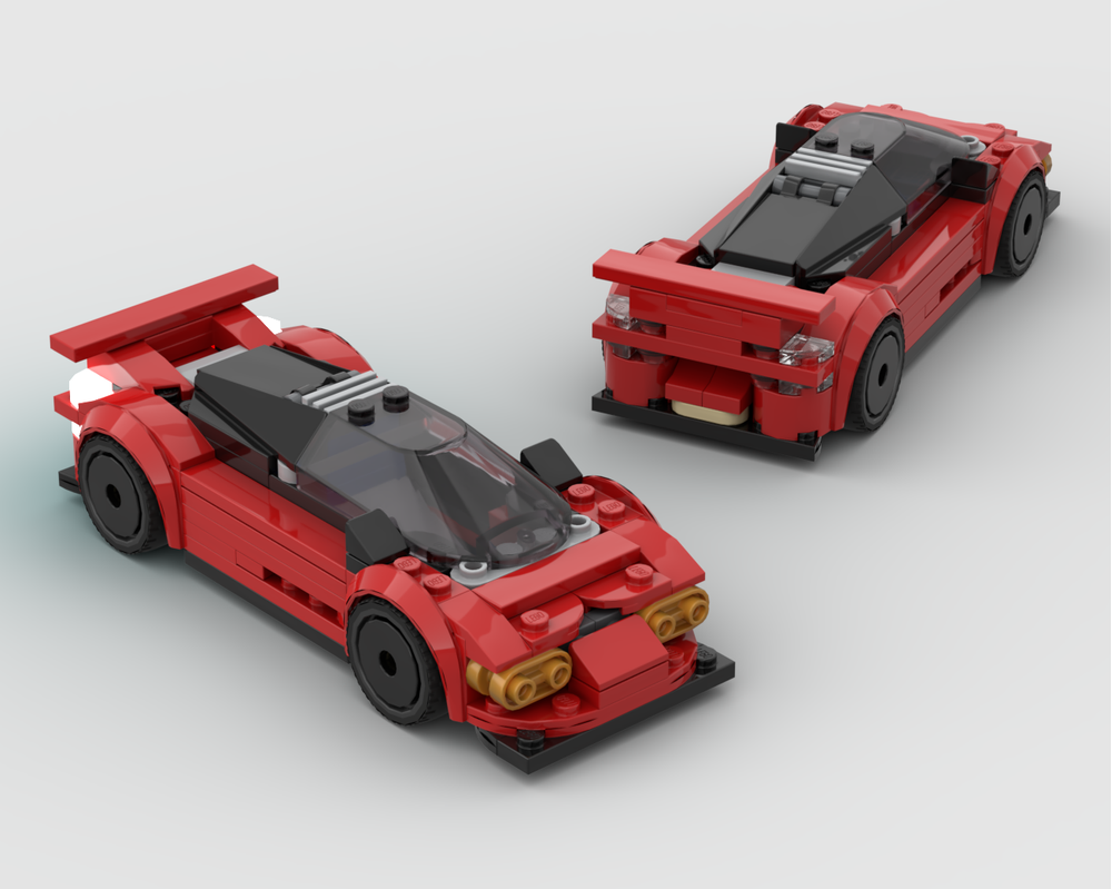 LEGO MOC-236235 Mid-Engined Supercar by Welsh Dynasty Builds ...