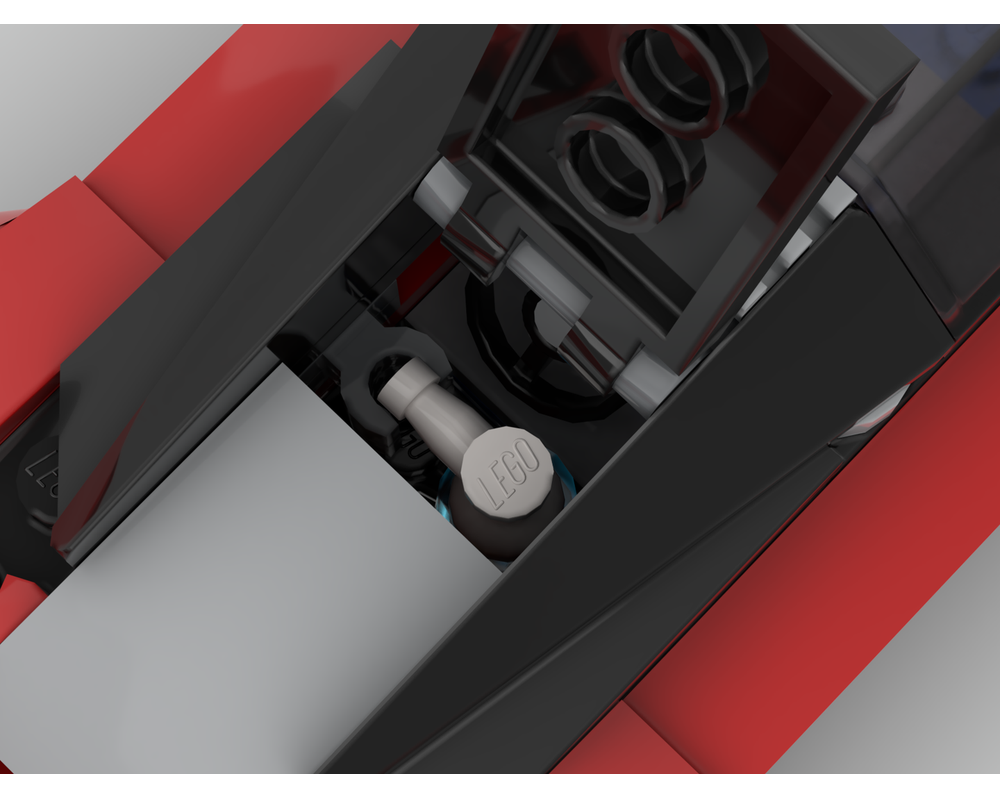 LEGO MOC Mid-Engined Supercar by Welsh Dynasty Builds | Rebrickable ...