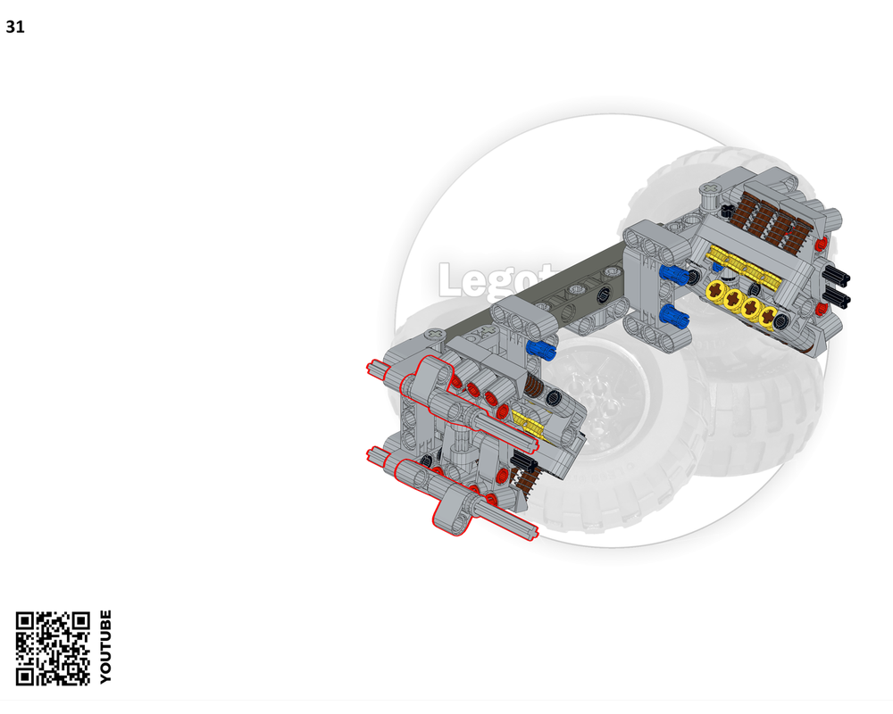 LEGO MOC Legotyres Fully Operational 16v Quad Cam Boxer Engine by ...