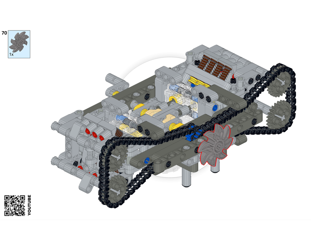 LEGO MOC Legotyres Fully Operational 16v Quad Cam Boxer Engine by ...