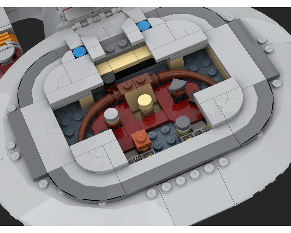 LEGO MOC-236296 USS Enterprise Galaxy-X Dreadnought Midi Scale