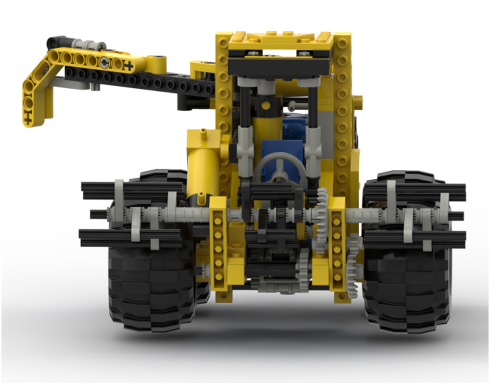 LEGO MOC-236310 8459 harvester by Ziqing | Rebrickable - Build with LEGO