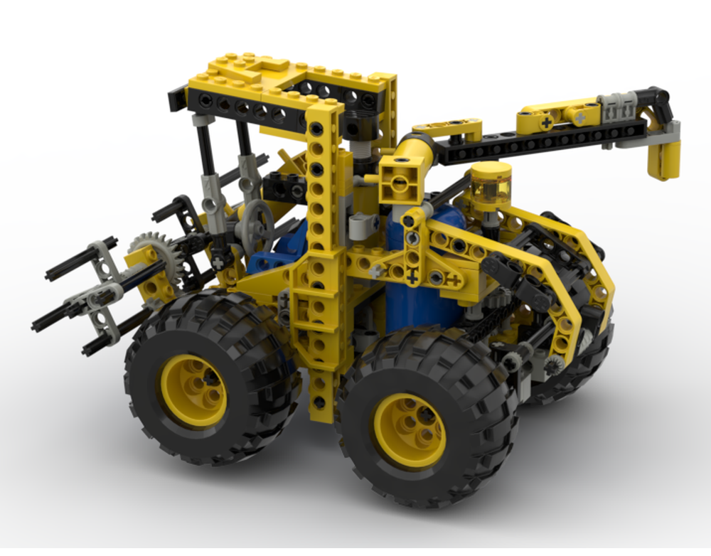 LEGO MOC-236310 8459 harvester by Ziqing | Rebrickable - Build with LEGO