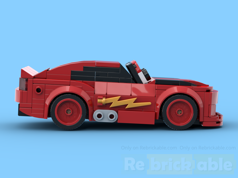LEGO MOC-236341 Red race car by Legoautohaus | Rebrickable - Build with ...