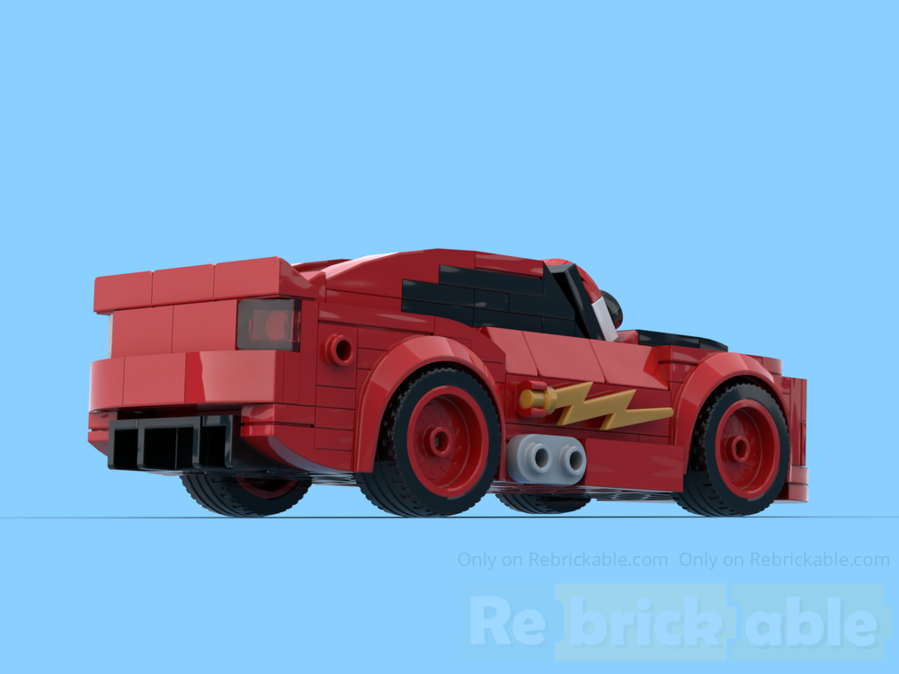LEGO MOC-236341 Red race car by Legoautohaus | Rebrickable - Build with ...