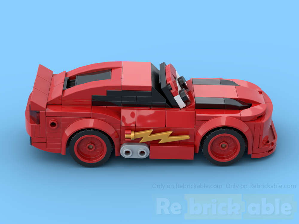 LEGO MOC-236341 Red race car by Legoautohaus | Rebrickable - Build with ...