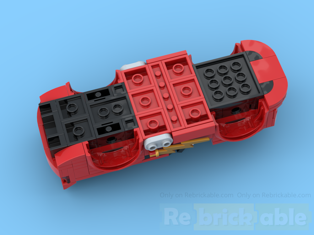 LEGO MOC-236341 Red race car by Legoautohaus | Rebrickable - Build with ...
