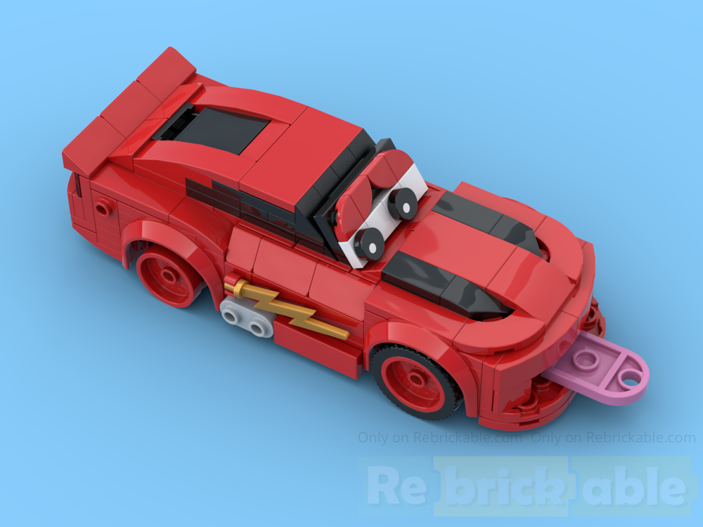 LEGO MOC-236341 Red race car by Legoautohaus | Rebrickable - Build with ...