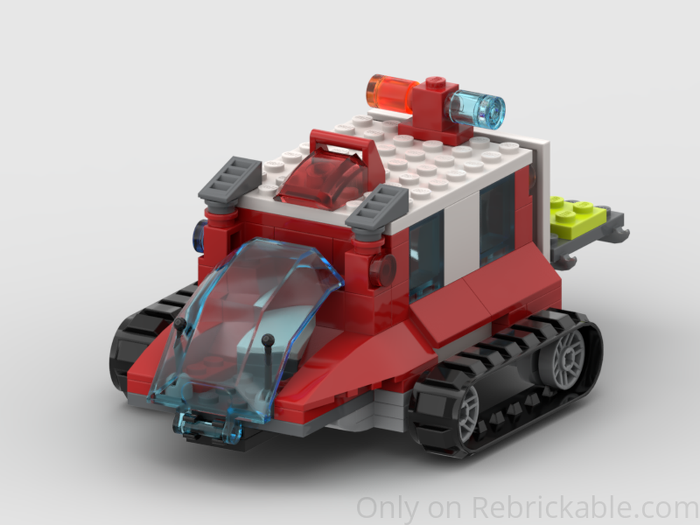 LEGO MOC-236357 Snow Ambulance by Buma2032 | Rebrickable - Build with LEGO