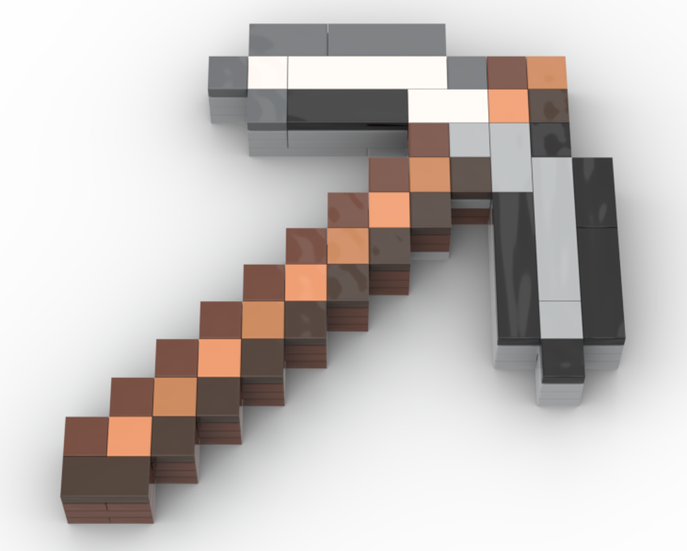LEGO MOC-236424 Iron Pickaxe by aure bricks | Rebrickable - Build with LEGO