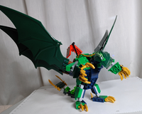 LEGO MOC-236431 2x Green Forest Dragon (71829-1) - Evolved Form by