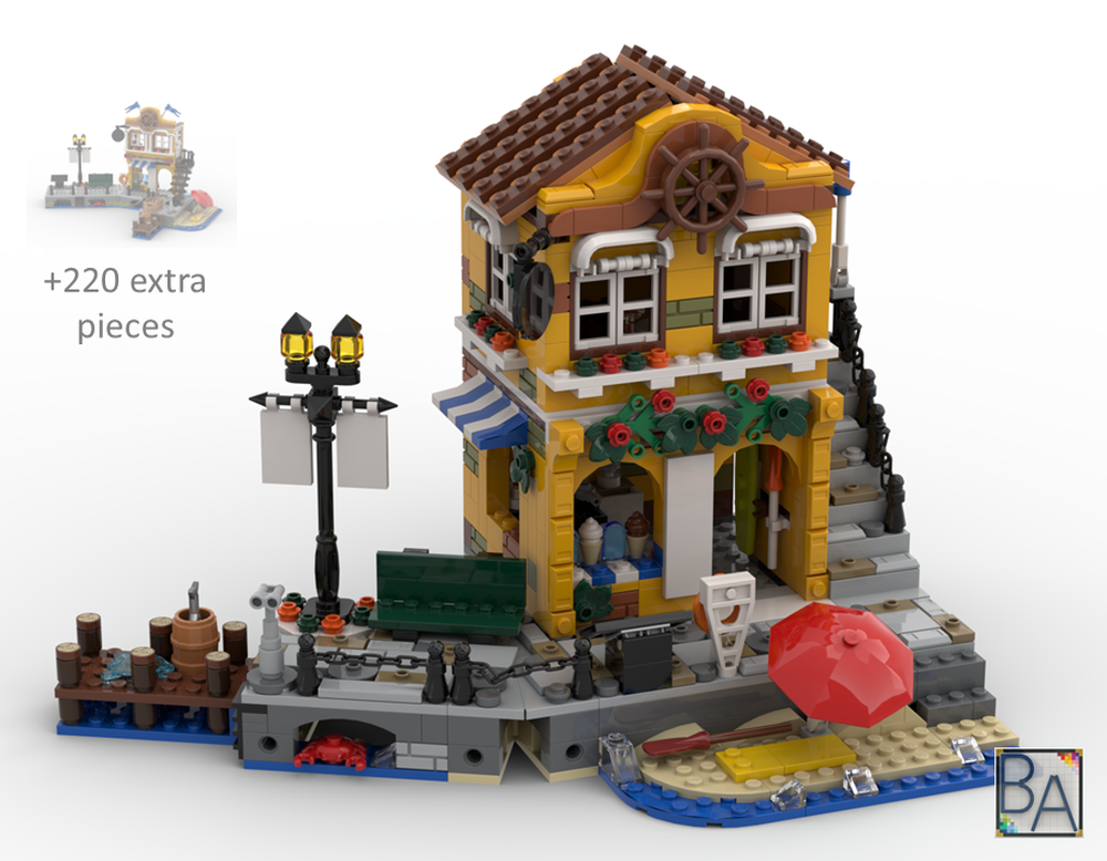 LEGO MOC-236480 Fat Crab Resto - Riviera Extension by Brick Artisan ...