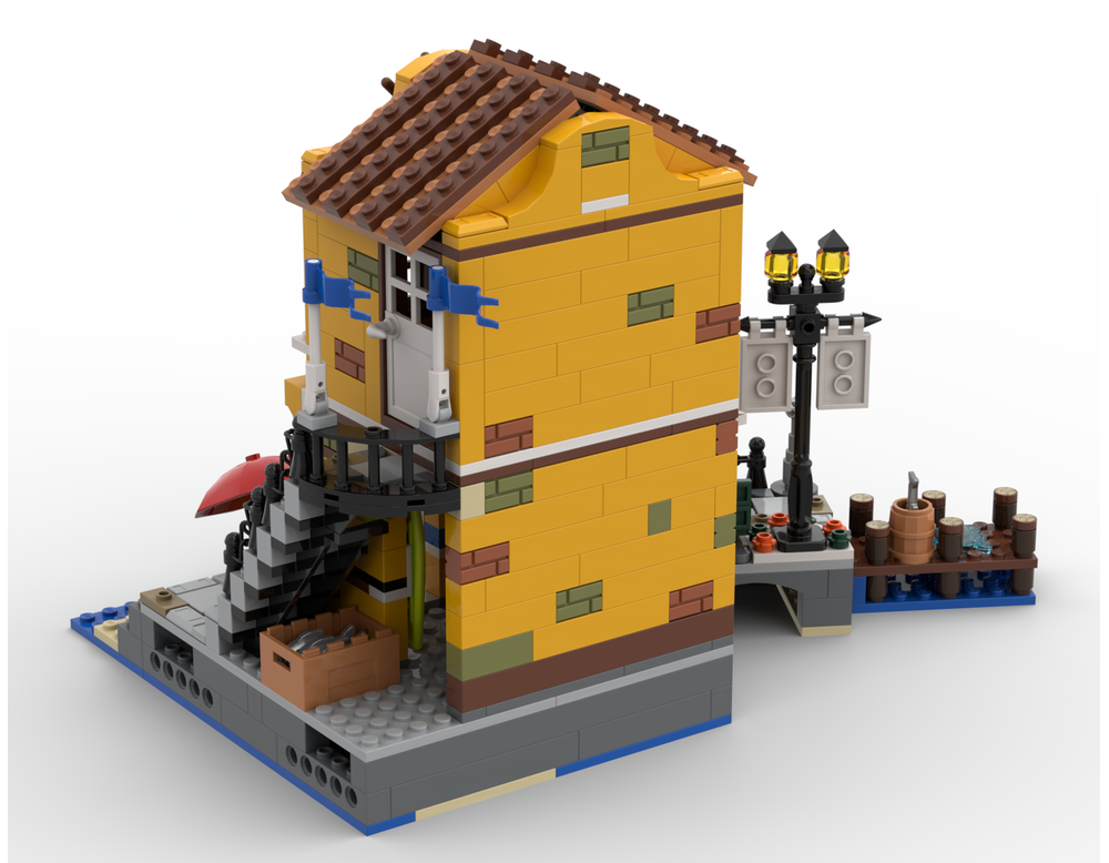 LEGO MOC-236480 Fat Crab Resto - Riviera Extension by Brick