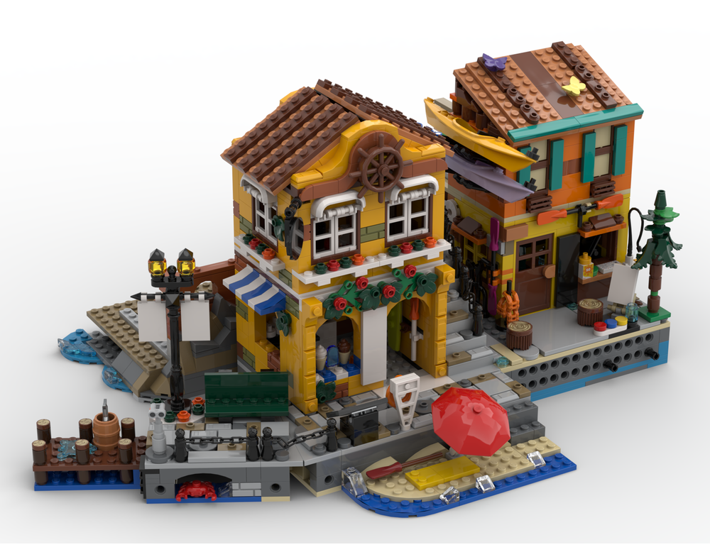 LEGO MOC-236480 Fat Crab Resto - Riviera Extension by Brick Artisan ...