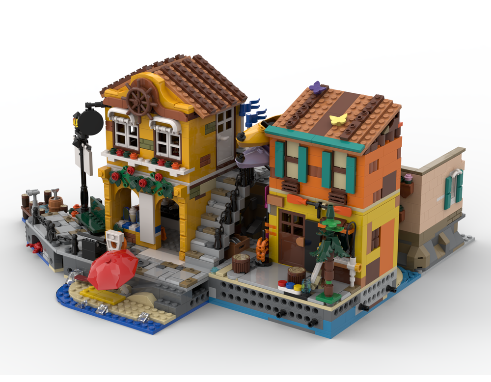 LEGO MOC-236480 Fat Crab Resto - Riviera Extension by Brick Artisan ...