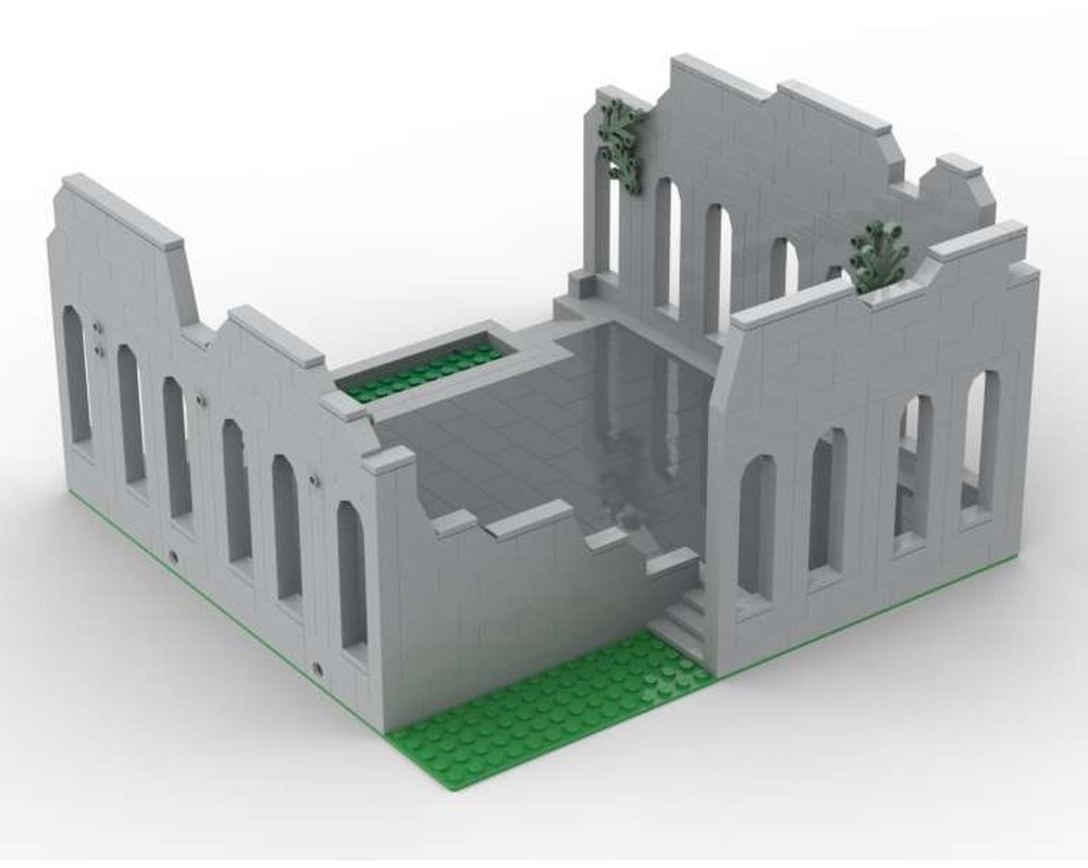 LEGO MOC-236548 Large modular ruins by secondmessybrick | Rebrickable ...