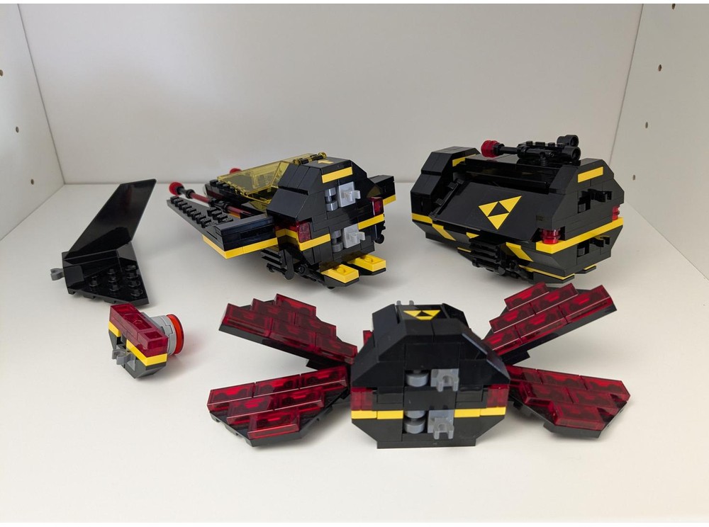 LEGO MOC-236566 Blacktron Cruiser v.2 (Renegade-compatible) by