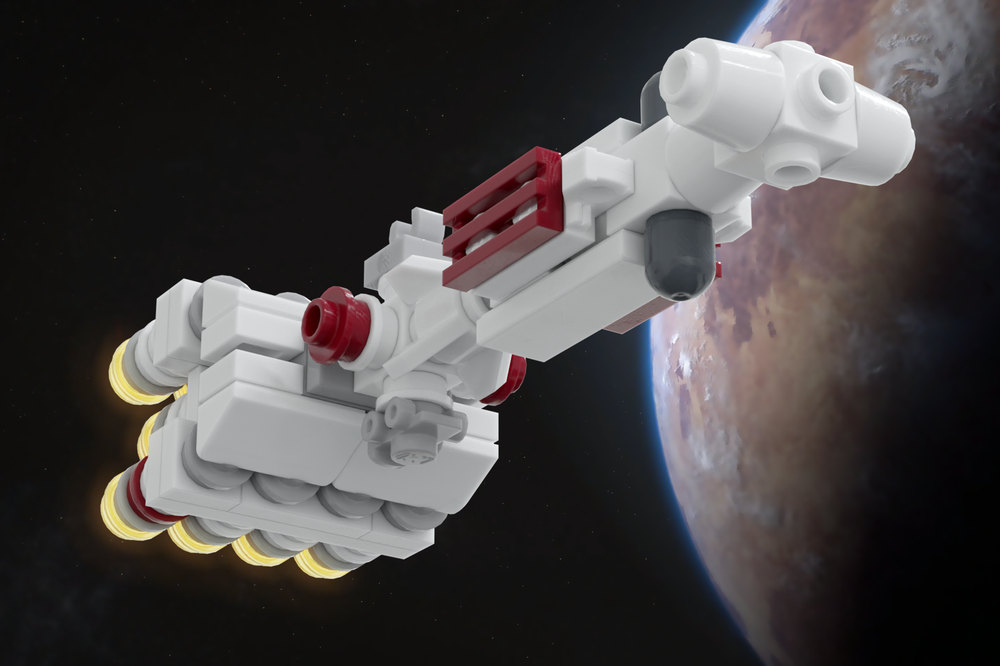 LEGO MOC-236593 CR90 Corvette (4-in-1) by Lilium Brick Yards ...