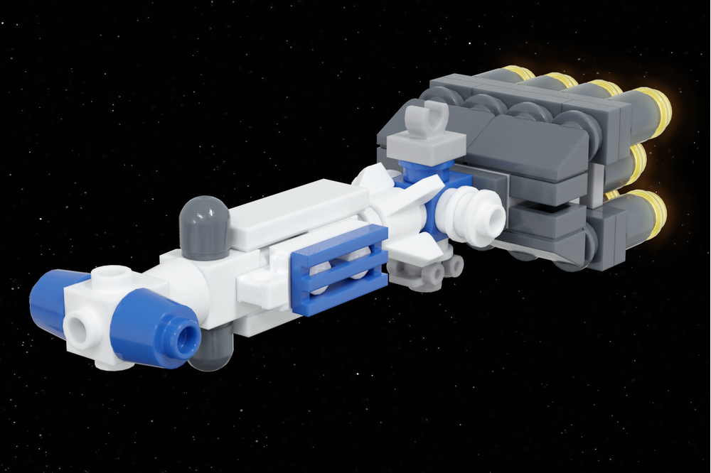 LEGO MOC CR90 Corvette (4-in-1) by Lilium Brick Yards | Rebrickable ...