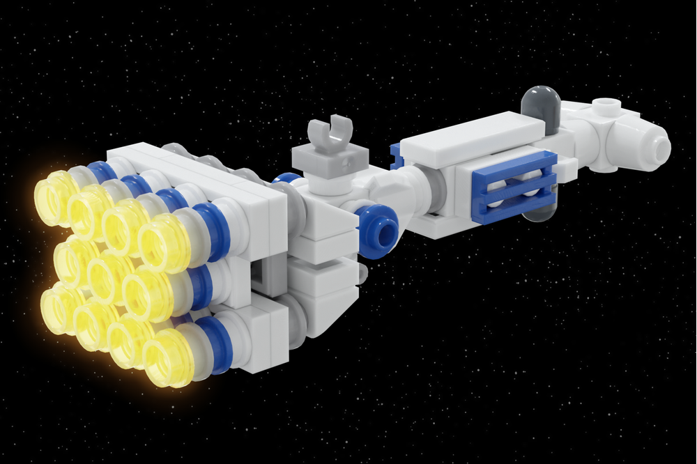LEGO MOC CR90 Corvette (4-in-1) by Lilium Brick Yards | Rebrickable ...