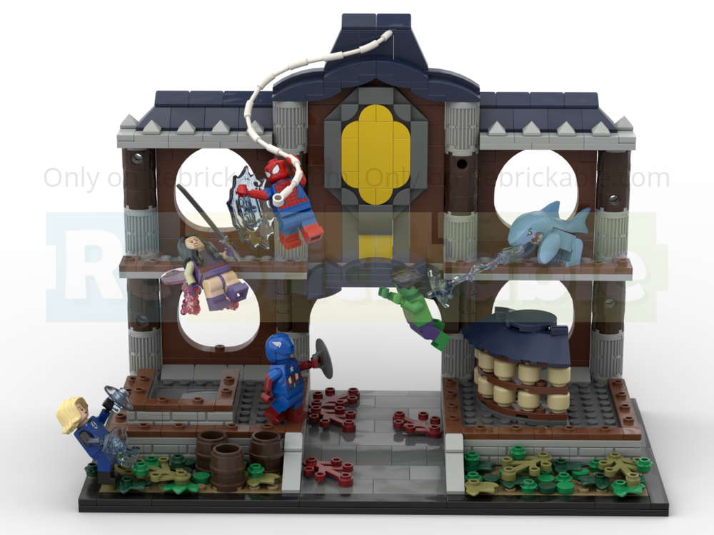 LEGO MOC-236620 Marvel Rivals (Push the Mission vehicle) by Panda200407 ...