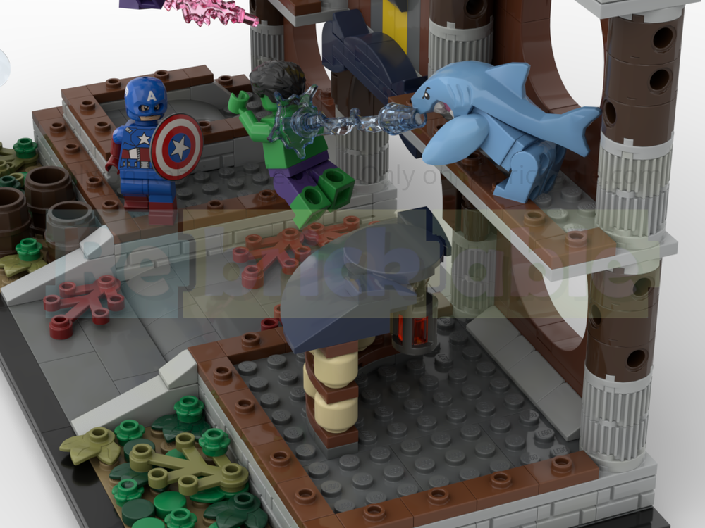 LEGO MOC-236620 Marvel Rivals (Push the Mission vehicle) by Panda200407 ...