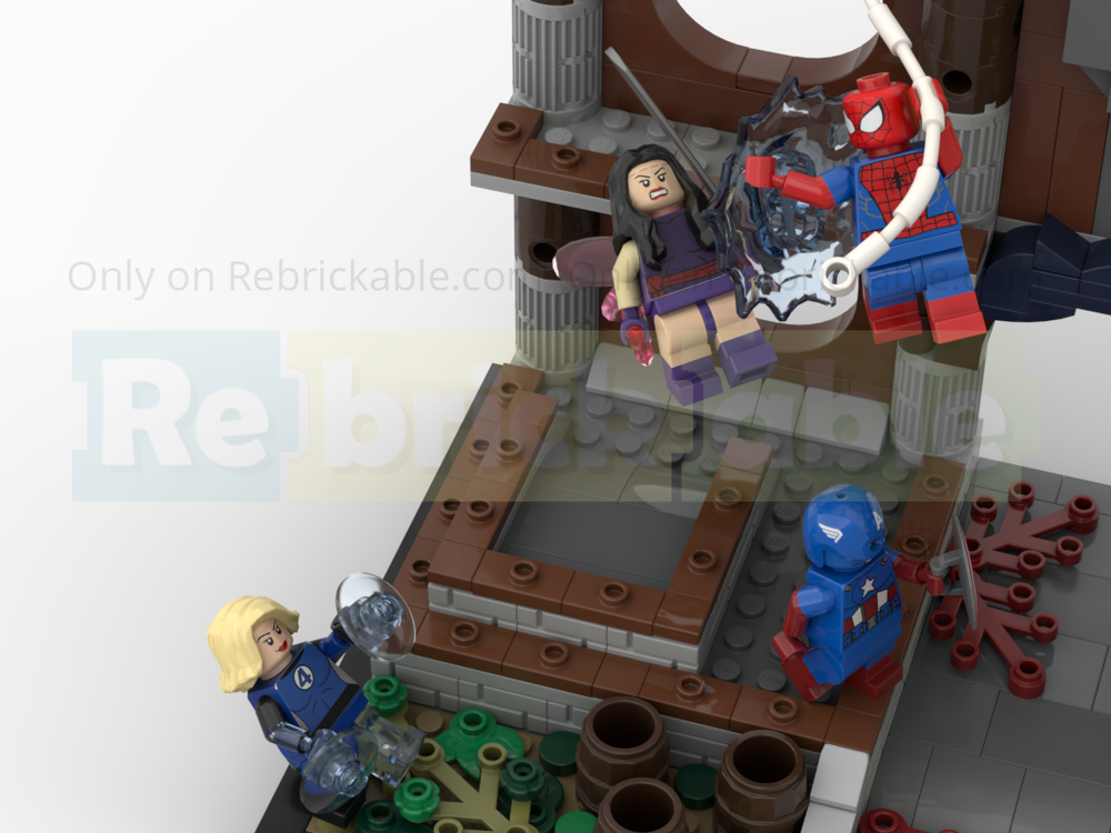 LEGO MOC-236620 Marvel Rivals (Push the Mission vehicle) by Panda200407 ...