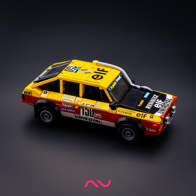 LEGO MOC-236635 Renault 20 Turbo 4x4 Dakar by NV Carmocs | Rebrickable ...