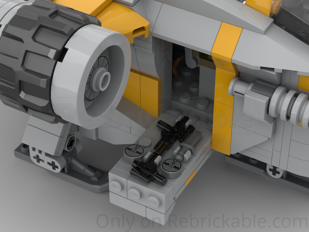 LEGO MOC-236657 MIDI-Scale Mando and Grogu Razor-Crest by aachthor ...