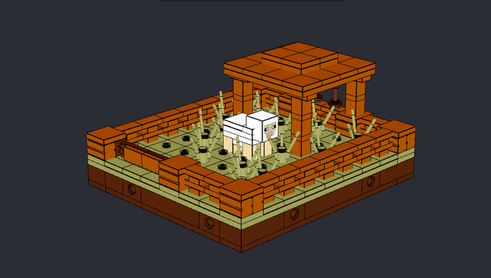 LEGO MOC-236658 Savanna animal pen 3 by Testificate_Man | Rebrickable ...