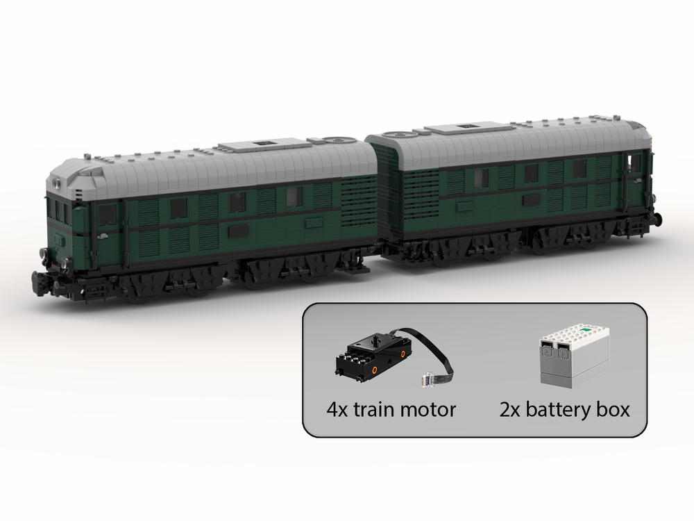 LEGO MOC-236680 DB-Baureihe V188 (8w) by copernicus508