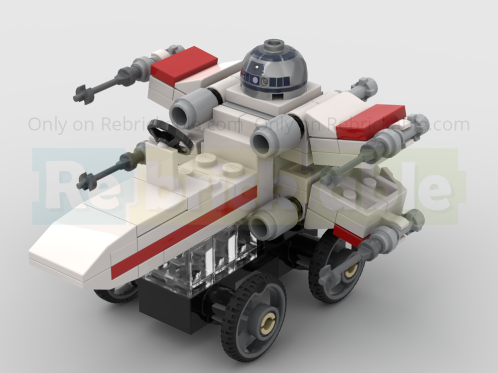 LEGO MOC-236705 X*Wing Soapbox Racer by shellhead3825 | Rebrickable ...