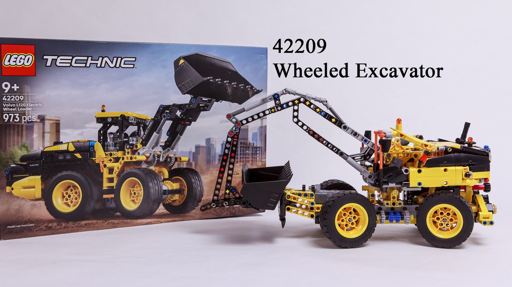 Wheeled Excavator (42209 Volvo L120 Electric Wheel Loader B-Model)