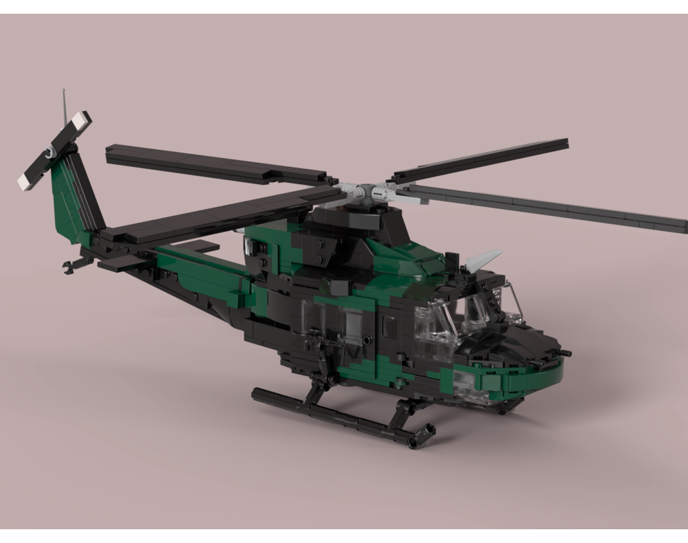 まこページ LEGO MOC-236728 CH-146 | Canadian Multirole Helicopter by Zaturon