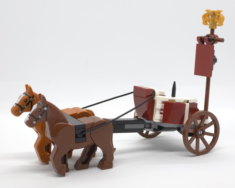 LEGO MOC Roman Chariot by edwardpulleyn | Rebrickable - Build with LEGO