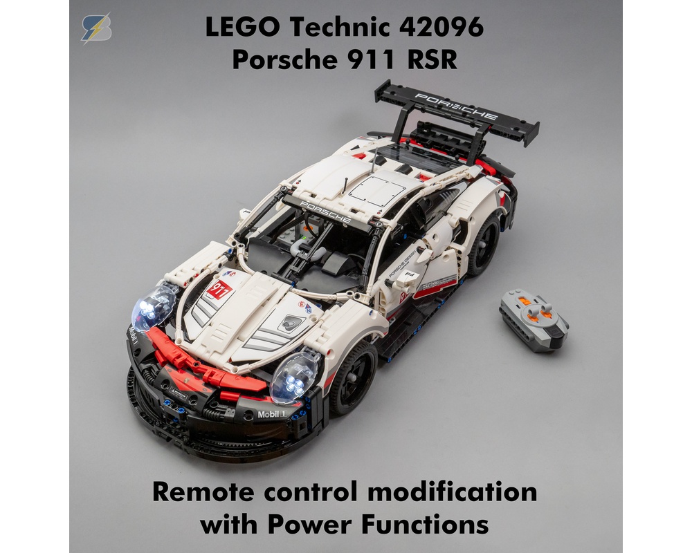 Lego Moc 23683 Technic 42096 Porsche 911 Rsr Rc Mod With