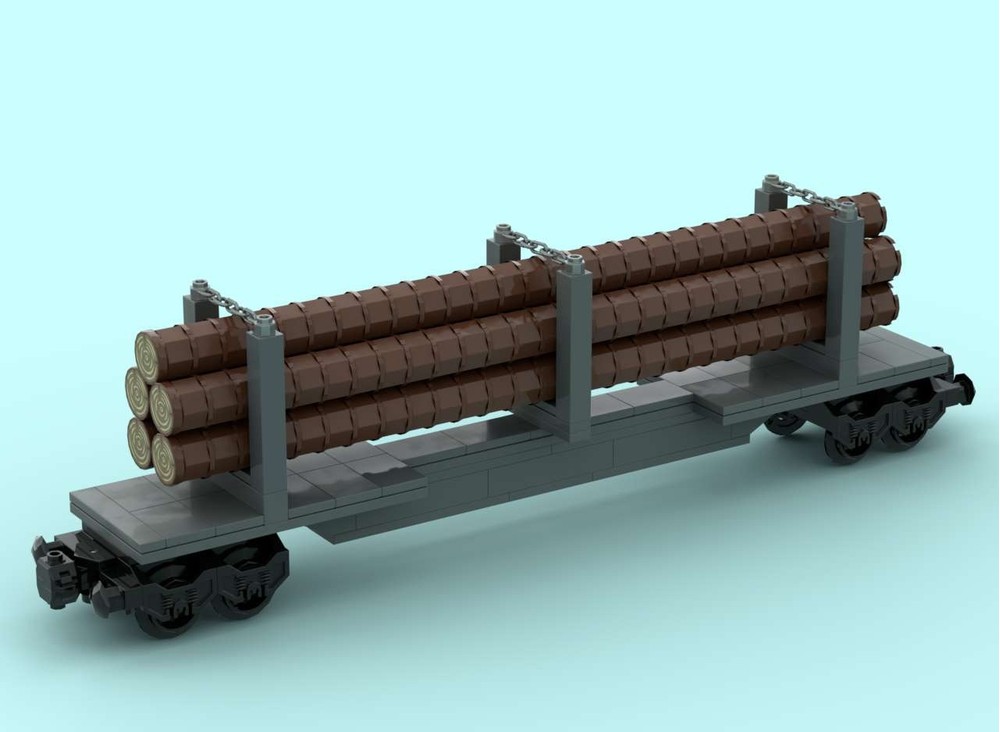 LEGO MOC-236894 Skeleton Log Train Car by CloneFlame102 | Rebrickable ...