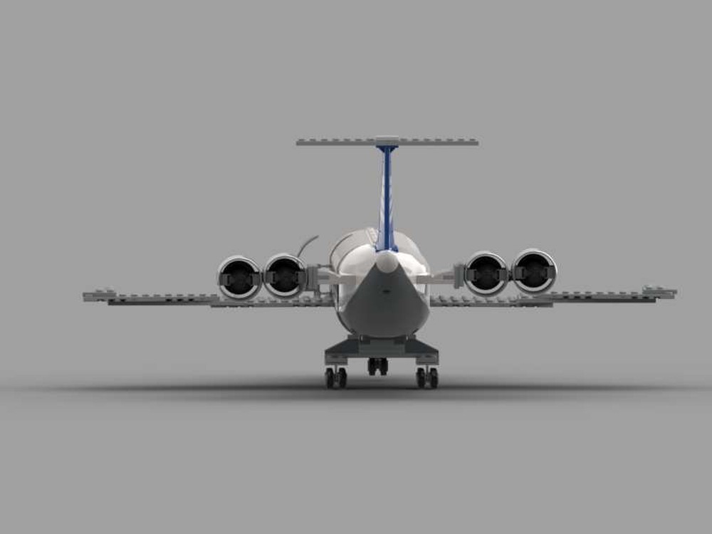 LEGO MOC-236920 Vickers VC10 by airbus330 | Rebrickable - Build with LEGO