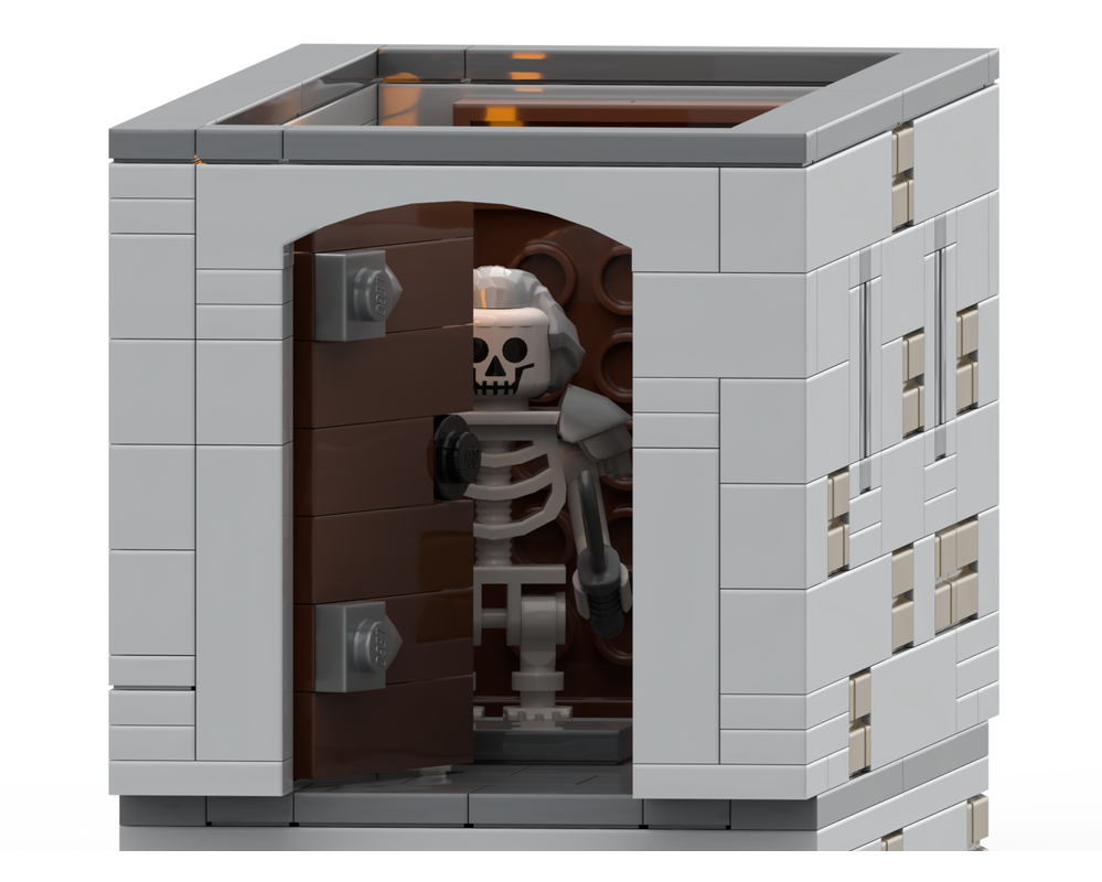 LEGO MOC-236935 LEGO Castle Corridor with Doors Instructions (PDF ...