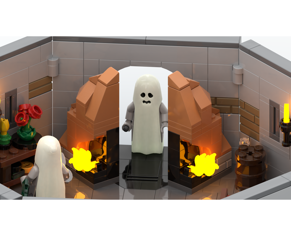 LEGO MOC-236936 LEGO Castle Haunted apartment Instructions (PDF ...