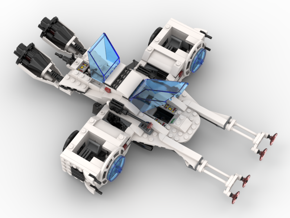 LEGO MOC-236939 Futuron Defender by Henrz | Rebrickable - Build with LEGO
