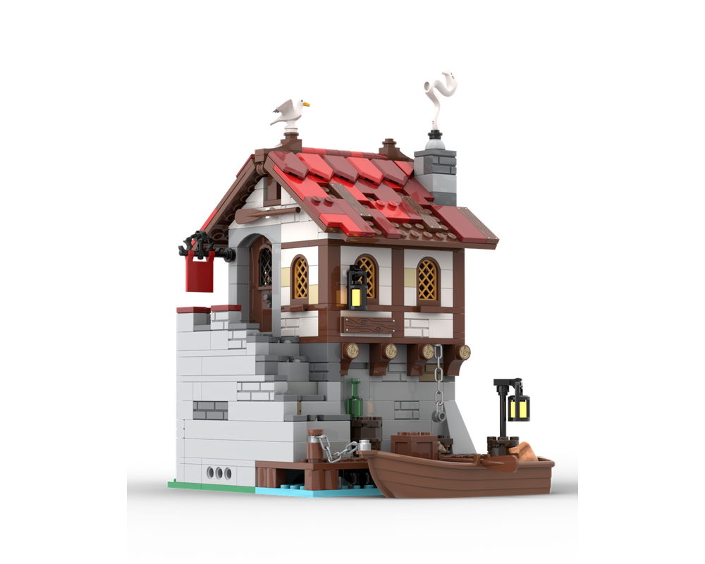 LEGO MOC-236961 Seaside Market Smuggler's Nest by BricksBite