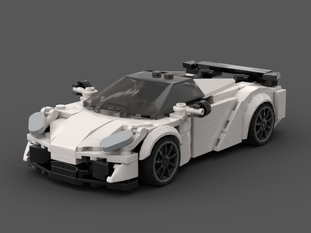 LEGO MOC-236975 Porsche 918 Spyder by RacerBricks | Rebrickable