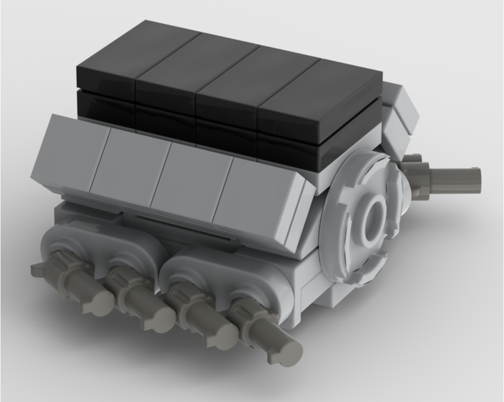 LEGO MOC-236985 2.65L Ford Cosworth XD V8 by SRT-8 | Rebrickable ...