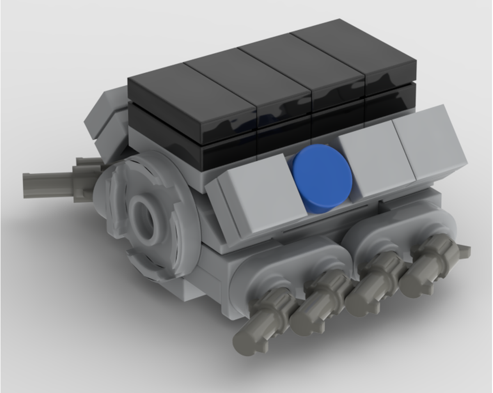 LEGO MOC-236985 2.65L Ford Cosworth XD V8 by SRT-8 | Rebrickable ...