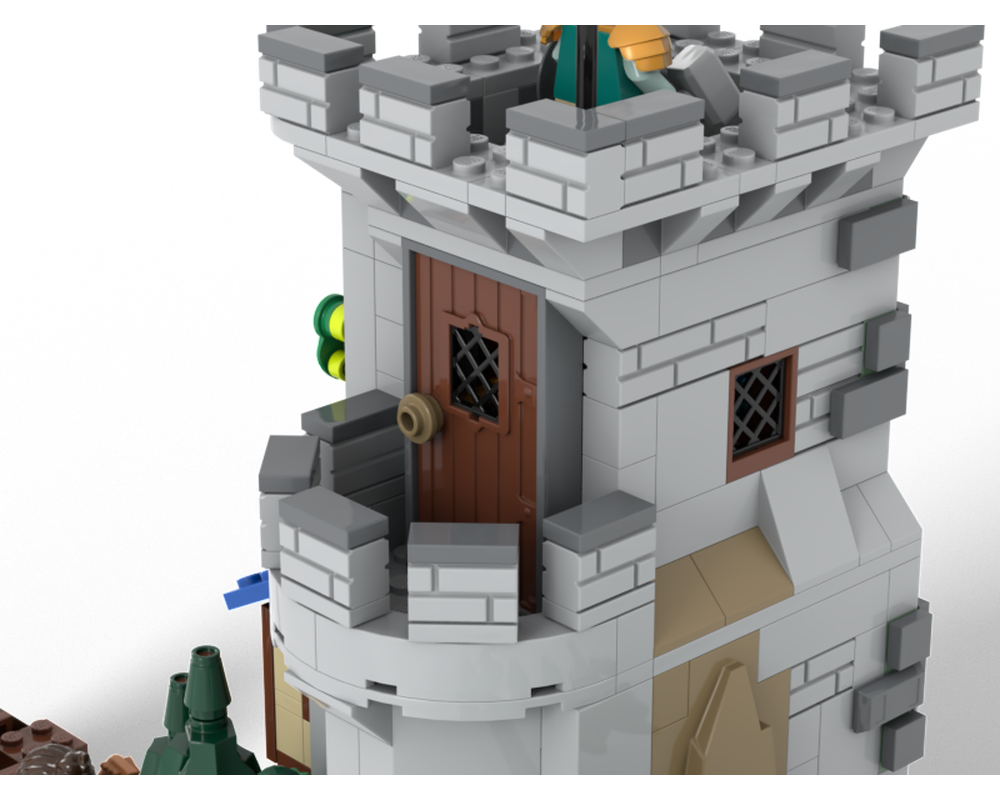 LEGO MOC-237033 Fortified tower by Cegeha Elbe | Rebrickable - Build ...